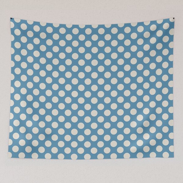 Item preview, Classic Sky Blue Polka Dot Pattern designed and sold by Ed & Harmony.