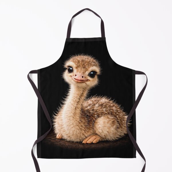 Item preview, Baby Ostrich – Curious Charm designed and sold by TheJoyfulPen.