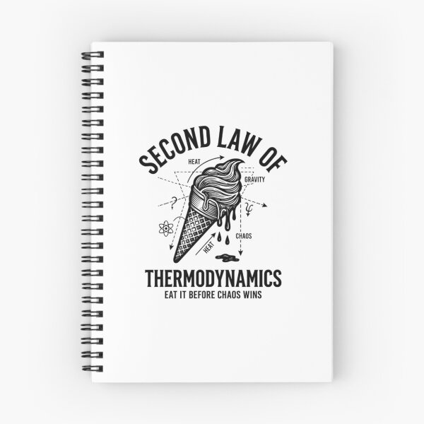 Item preview, Funny Physics Second Law Of Thermodynamics Ice Cream designed and sold by Mason-Pride.