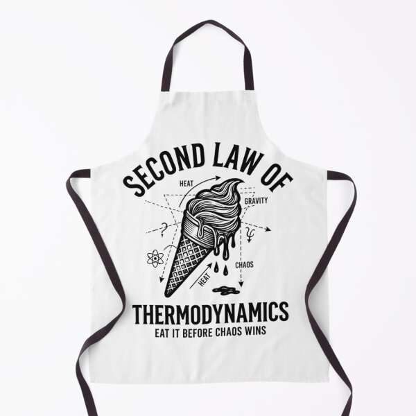 Item preview, Funny Physics Second Law Of Thermodynamics Ice Cream designed and sold by Mason-Pride.