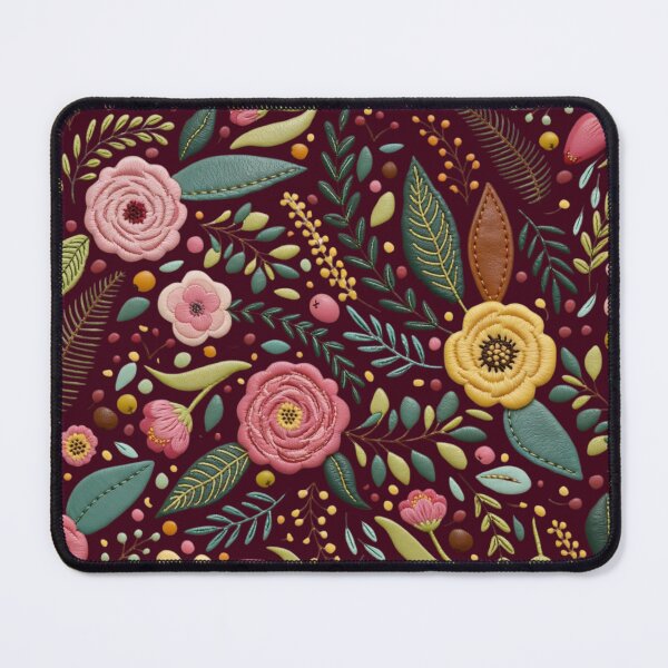 Item preview, Spring Leather with Flowers, Leaves, Flowers and Branches designed and sold by Ciervo Primavera.