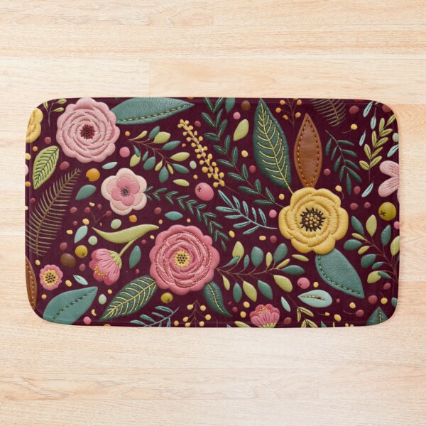 Item preview, Spring Leather with Flowers, Leaves, Flowers and Branches designed and sold by Ciervo Primavera.