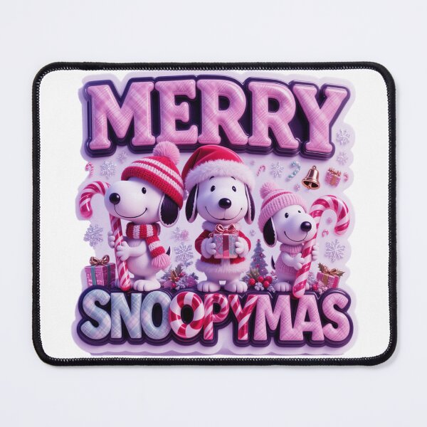 Item preview, Modern 3D Snoopy Christmas Sticker Premium Festive Die-Cut Design with Realistic Depth designed and sold by ARTCREATESHOP.