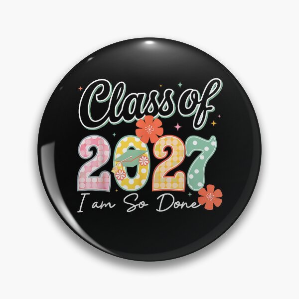 Item preview, Class Of 2027 I Am So Done Graduation Humor designed and sold by MerchDeviant.
