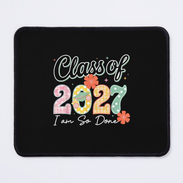Item preview, Class Of 2027 I Am So Done Graduation Humor designed and sold by MerchDeviant.