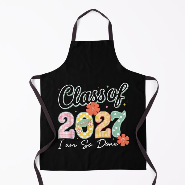 Item preview, Class Of 2027 I Am So Done Graduation Humor designed and sold by MerchDeviant.