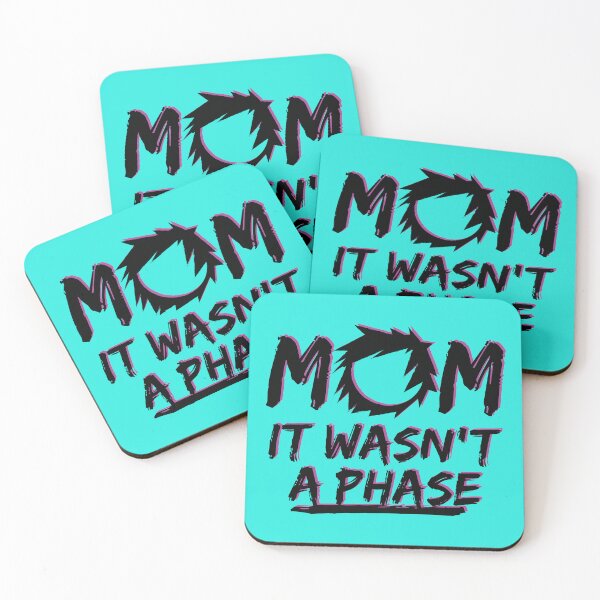 Item preview, MOM IT WASN'T A PHASE FUNNY EMO GIFT designed and sold by Plant On Demand.