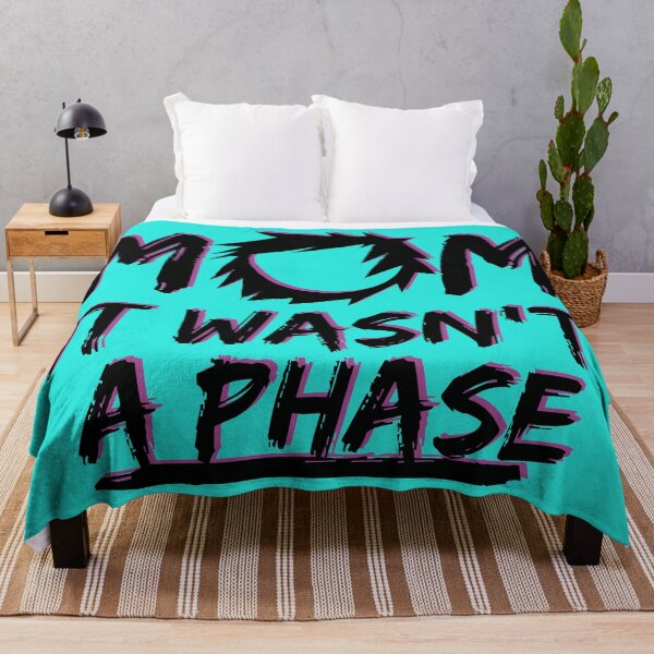 Item preview, MOM IT WASN'T A PHASE FUNNY EMO GIFT designed and sold by Plant On Demand.