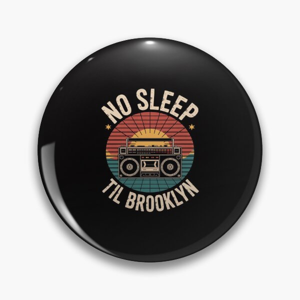 Item preview, No Sleep Til Brooklyn Old School Stereo Ghetto Blaster designed and sold by Minoloinan.