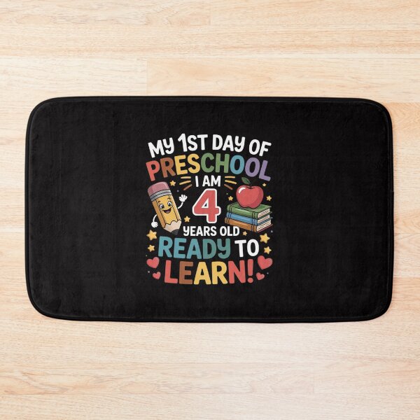 Item preview, My First Day Of Preschool Boys Girls 1st Day Of Prek Kids designed and sold by Minoloinan.