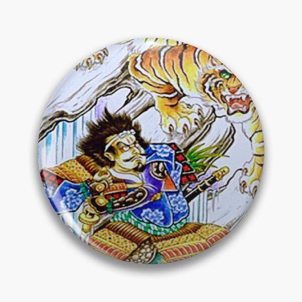 Item preview, Samurai & the Tiger designed and sold by NightRaida.