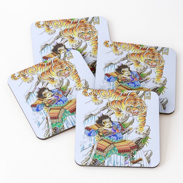 Item preview, Samurai & the Tiger designed and sold by NightRaida.
