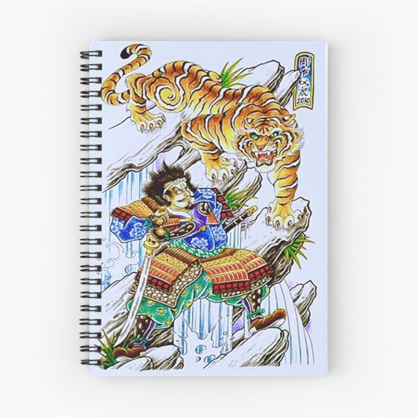 Item preview, Samurai & the Tiger designed and sold by NightRaida.