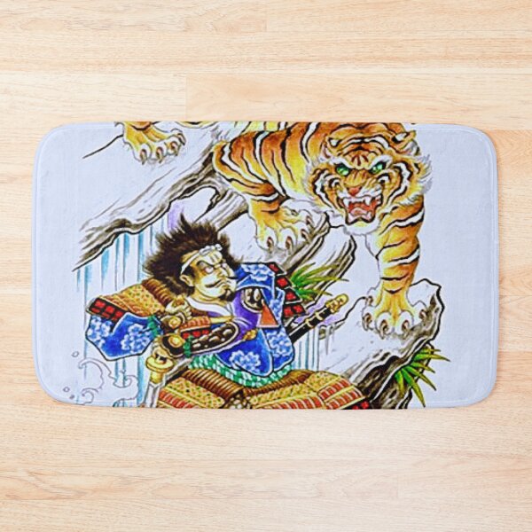 Item preview, Samurai & the Tiger designed and sold by NightRaida.