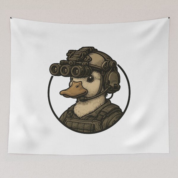 Item preview, Tactical Duck designed and sold by RAWLIFEGRAPHIC.