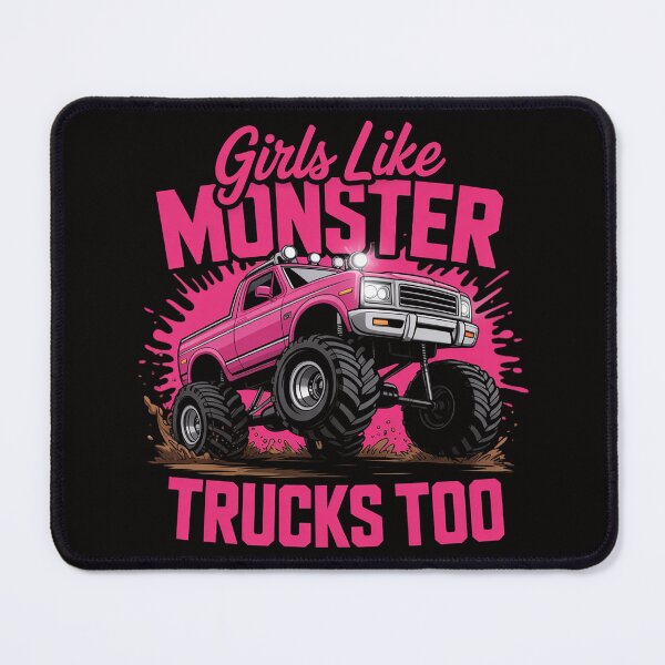 Item preview, Monster Trucks Girls Like Monster Truck Too designed and sold by BotboutiquePre.