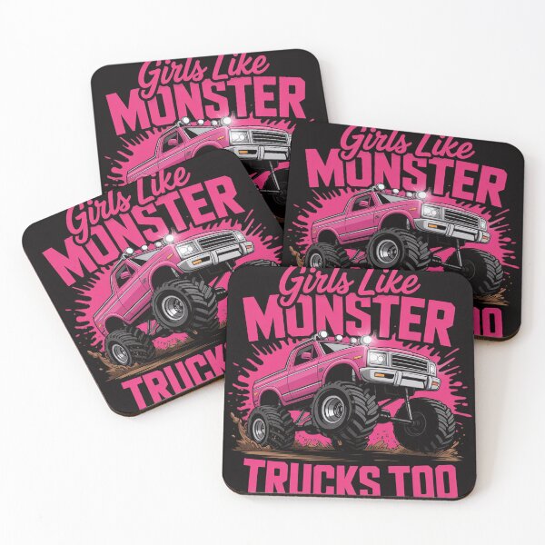 Item preview, Monster Trucks Girls Like Monster Truck Too designed and sold by BotboutiquePre.
