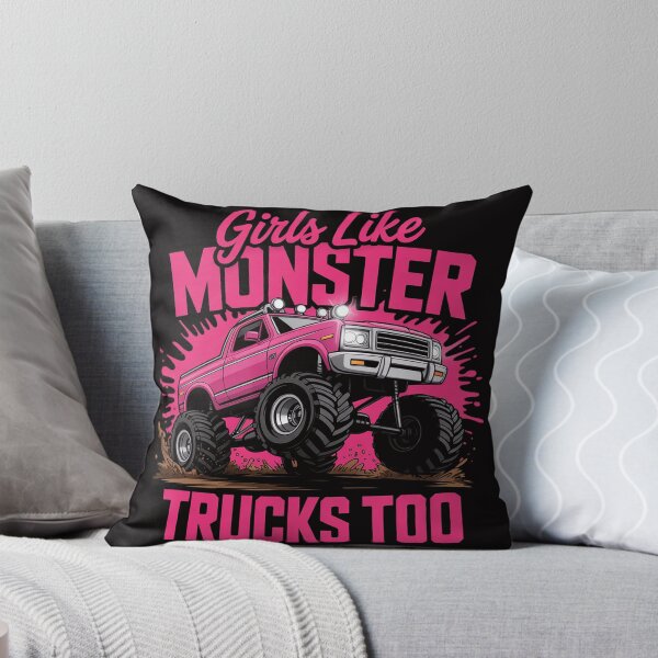 Item preview, Monster Trucks Girls Like Monster Truck Too designed and sold by BotboutiquePre.