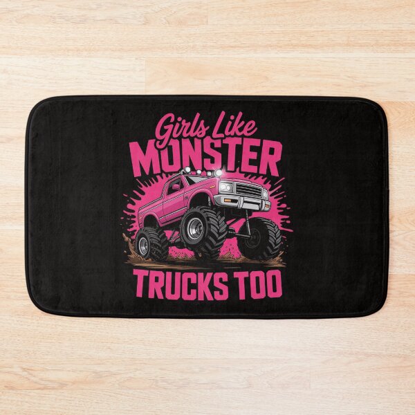 Item preview, Monster Trucks Girls Like Monster Truck Too designed and sold by BotboutiquePre.