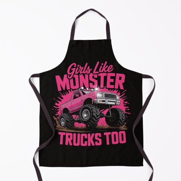 Item preview, Monster Trucks Girls Like Monster Truck Too designed and sold by BotboutiquePre.
