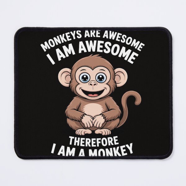 Item preview, Monkeys Are Awesome Boys Kids Girls Monkey designed and sold by BotboutiquePre.