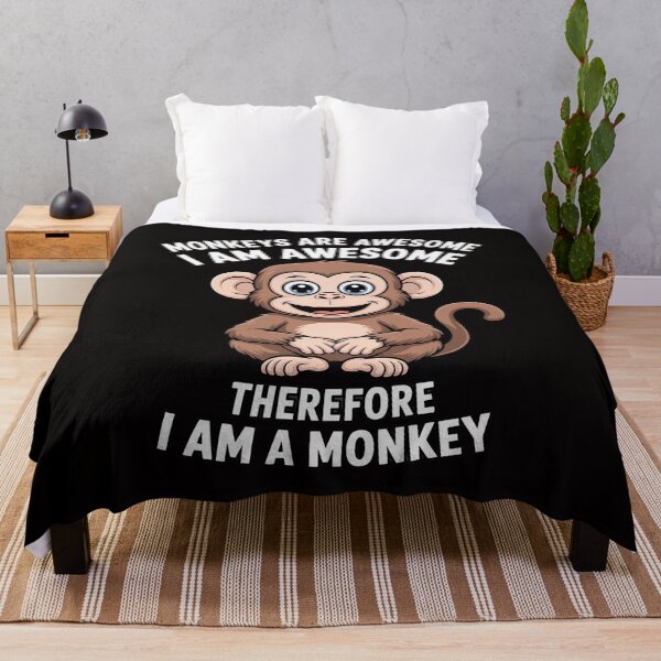 Item preview, Monkeys Are Awesome Boys Kids Girls Monkey designed and sold by BotboutiquePre.