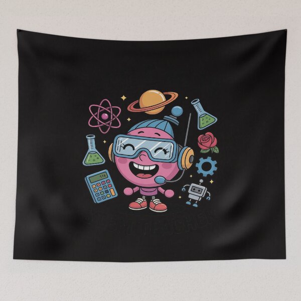 Item preview, Little Miss Stem Teacher designed and sold by BotboutiquePre.