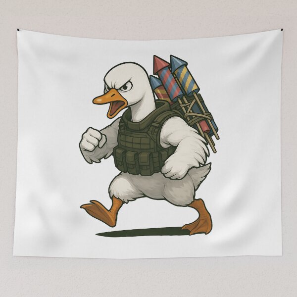 Item preview, Tactical Duck designed and sold by RAWLIFEGRAPHIC.