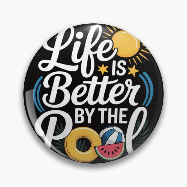 Item preview, Life is Better at the Pool Summer Vacation Summer Party designed and sold by BotboutiquePre.