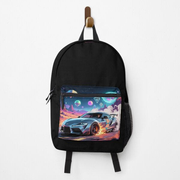 Item preview, Car doing a burnout in a fantasy world. designed and sold by Nomad-Maynard.