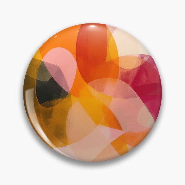 Item preview, Sunloop Harmony - Warm Overlapping Shapes designed and sold by trajeado14.