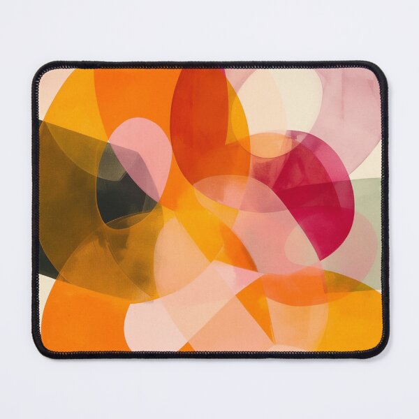 Item preview, Sunloop Harmony - Warm Overlapping Shapes designed and sold by trajeado14.