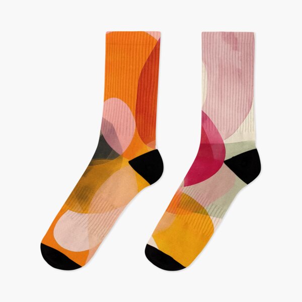 Item preview, Sunloop Harmony - Warm Overlapping Shapes designed and sold by trajeado14.