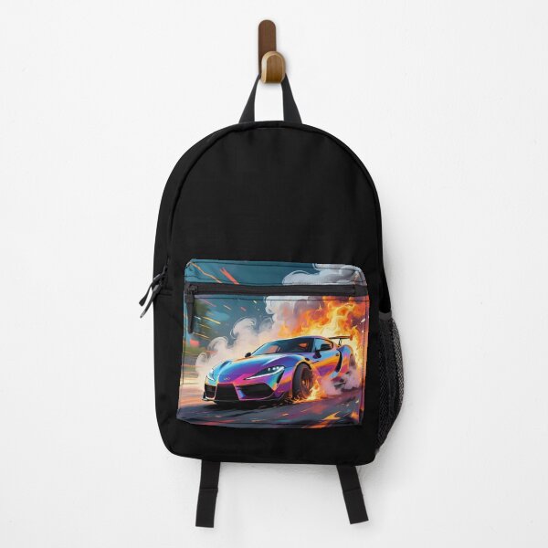 Item preview, Car doing a burnout in a fantasy world. designed and sold by Nomad-Maynard.
