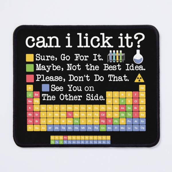 Item preview, can i lick it Periodic Table  designed and sold by hautehub.