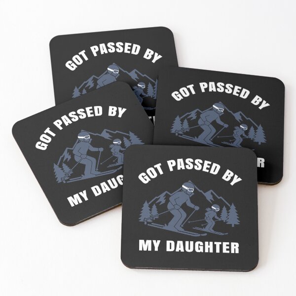 Item preview, Got Passed by My Daughter Funny Skiing designed and sold by Kestovi.