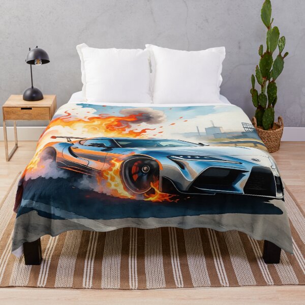Item preview, Car doing a burnout in a fantasy world. designed and sold by Nomad-Maynard.