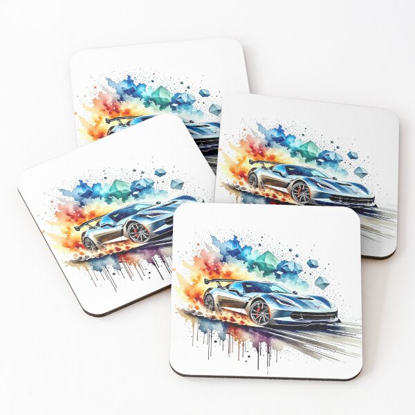 Item preview, Car doing a burnout in a fantasy world.  designed and sold by Nomad-Maynard.