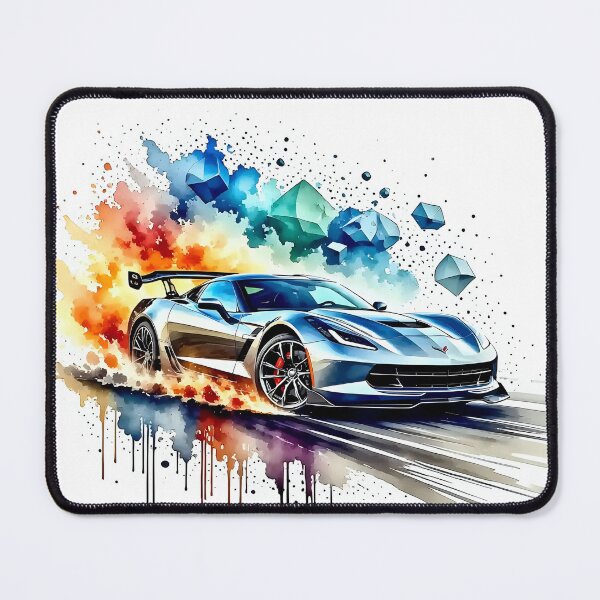 Item preview, Car doing a burnout in a fantasy world.  designed and sold by Nomad-Maynard.