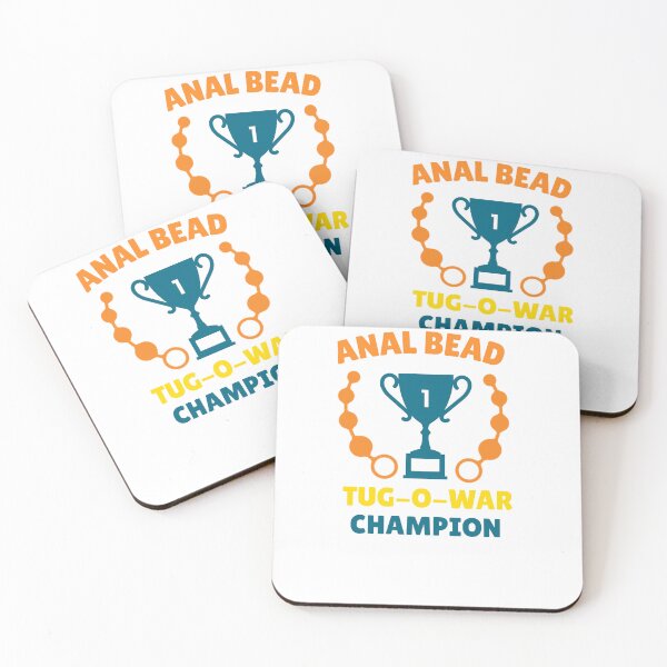 Item preview, Funny Anal bead tug-o-war Champion t-shirt designed and sold by Black & Aura .