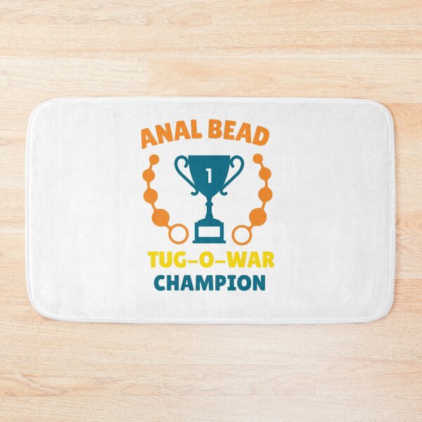 Item preview, Funny Anal bead tug-o-war Champion t-shirt designed and sold by Black & Aura .