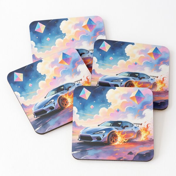 Item preview, Car doing a burnout in a fantasy world.  designed and sold by Nomad-Maynard.