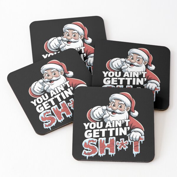 Item preview, Funny Angry Santa Christmas Quote designed and sold by SoulenCify.
