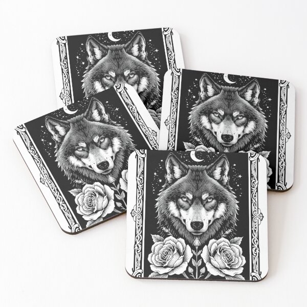 Item preview, Wolf Tarot XIII — Death Card Artwork designed and sold by Artpicto.