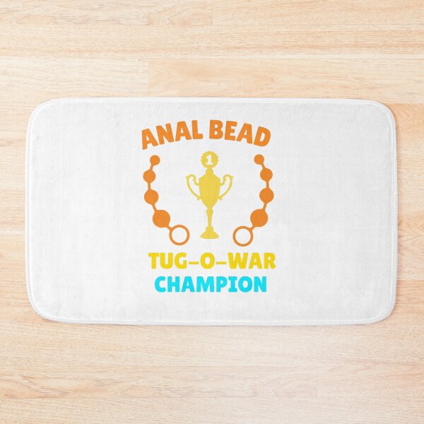 Item preview, Funny Anal bead tug-o-war Champion t-shirt designed and sold by Black & Aura .