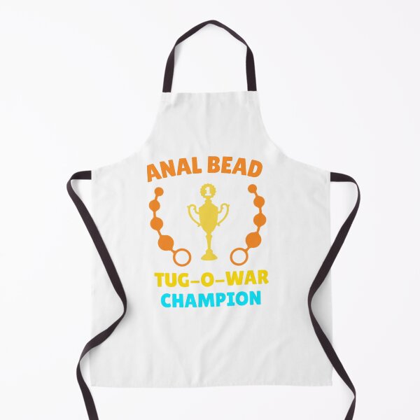 Item preview, Funny Anal bead tug-o-war Champion t-shirt designed and sold by Black & Aura .