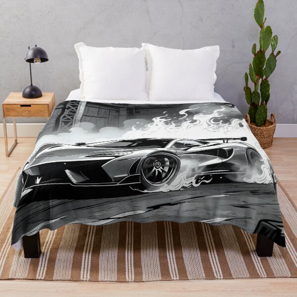 Item preview, Car doing a burnout in a fantasy world. designed and sold by Nomad-Maynard.
