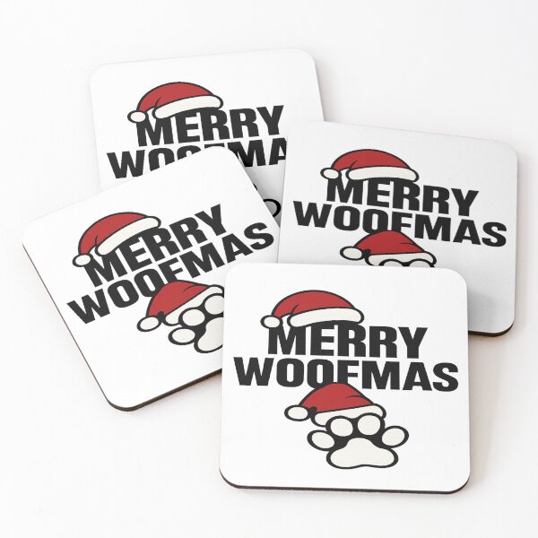 Item preview, Merry Woofmas Dog Christmas Design | Funny Holiday Paw Print Gift designed and sold by StyleLap.
