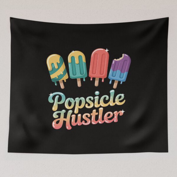 Item preview, Ice Cream 80s Summer Popsicle Hustler Girls Kids designed and sold by silladive.