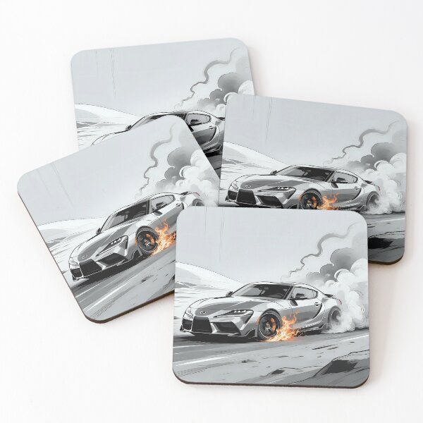 Item preview, Car doing a burnout in a fantasy world.  designed and sold by Nomad-Maynard.